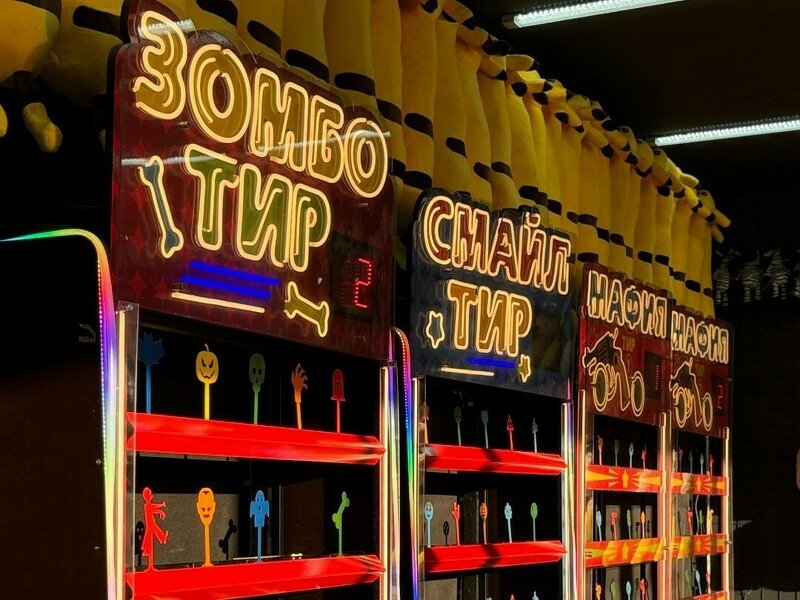 Тир “Шкаф игрушек” — зима не помеха