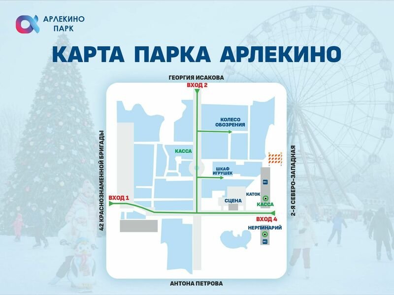 Актуальная навигация в Арлекино