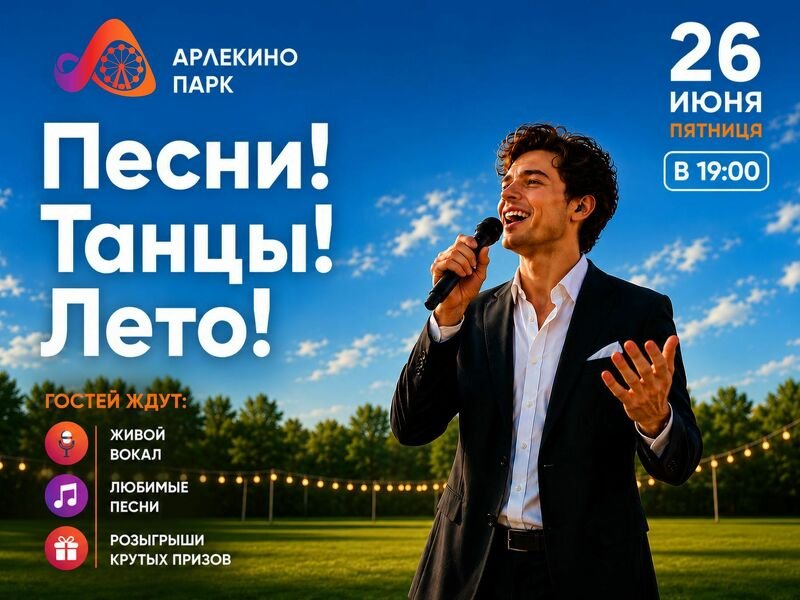 Песни. Танцы. Лето. Идеальная формула пятничного вечера